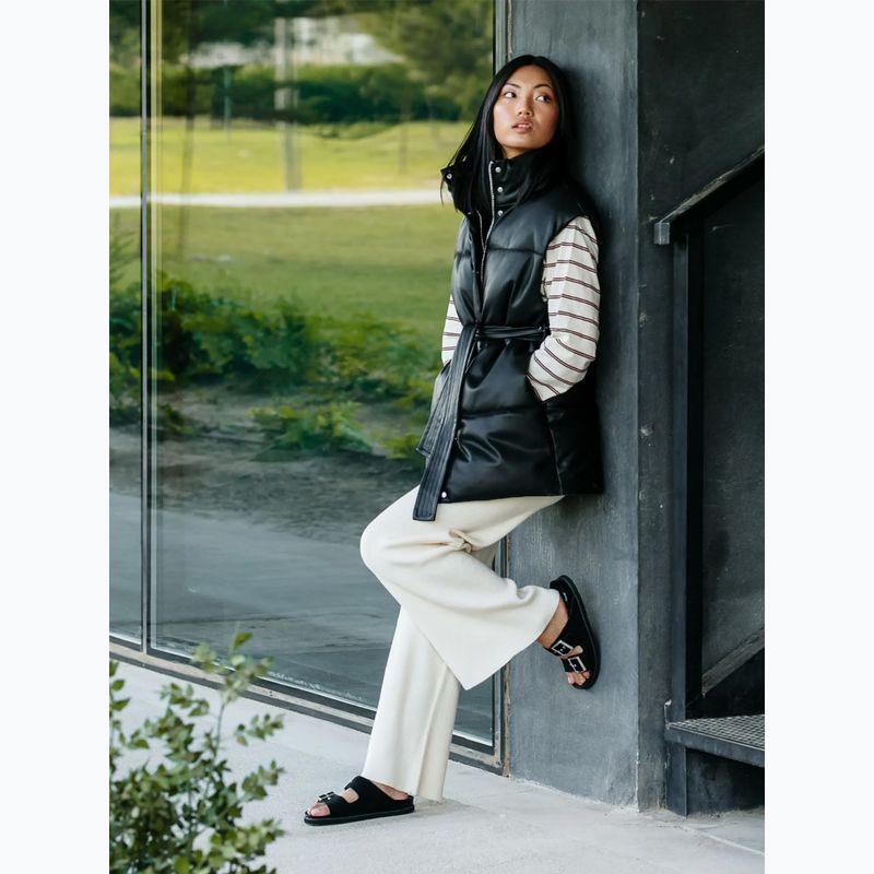 Klapki damskie Genuins Hawaii Velour black 10