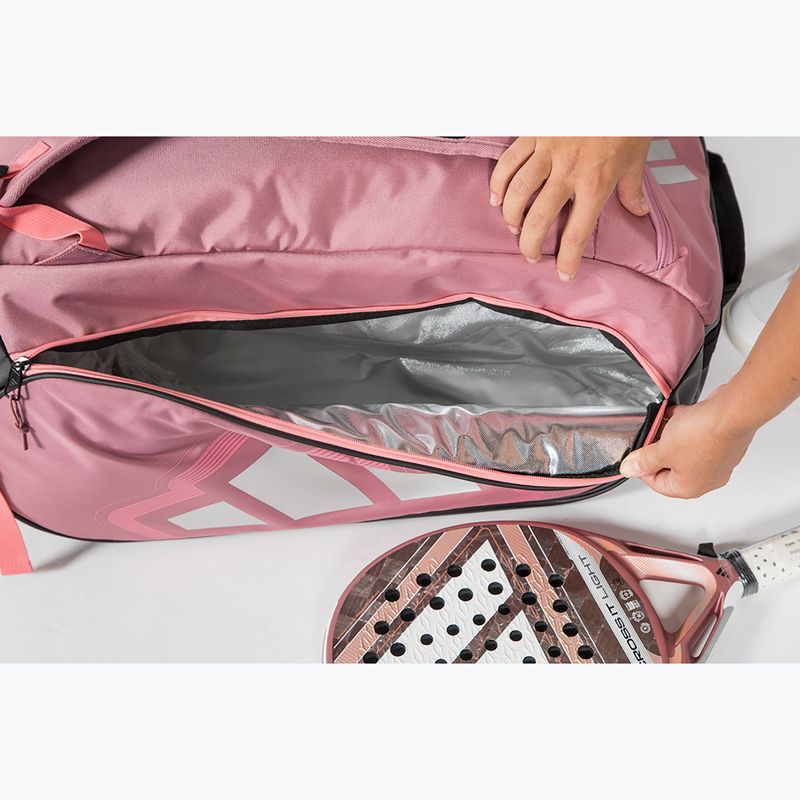 Torba do padla adidas Pro Tour Racket Bag 2026 70 l pink/black 8