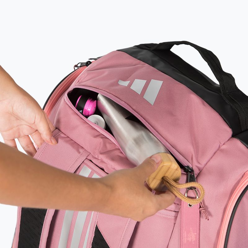 Torba do padla adidas Pro Tour Racket Bag 2026 70 l pink/black 9