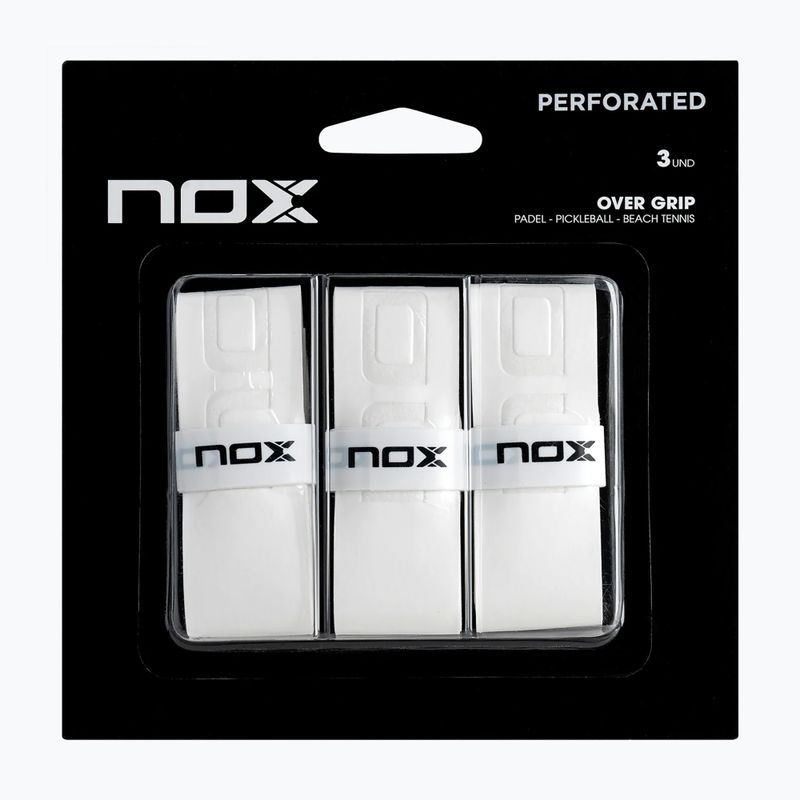 Owijki do padla NOX Pro Overgrip 3 szt. white