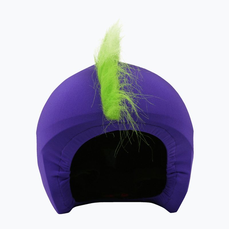 Nakładka na kask Coolcasc Green Mohican 2
