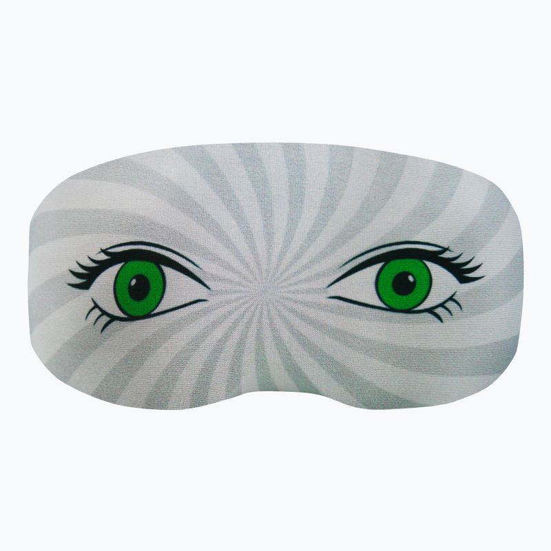 Pokrowiec na gogle COOLCASC Green eyes 3