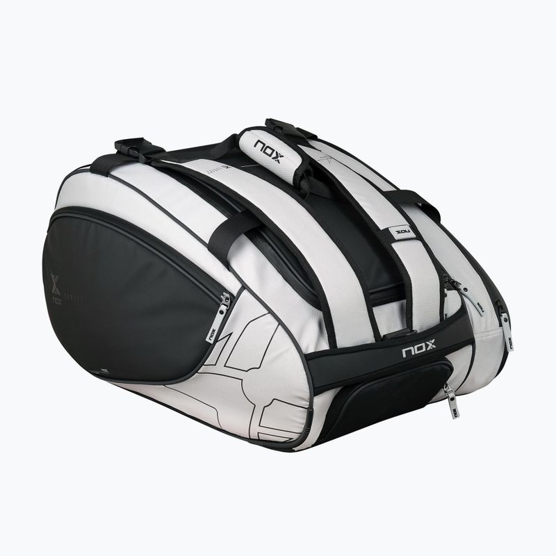 Torba do padla NOX Luxury Master Series Padelbag 60 l white/black 2