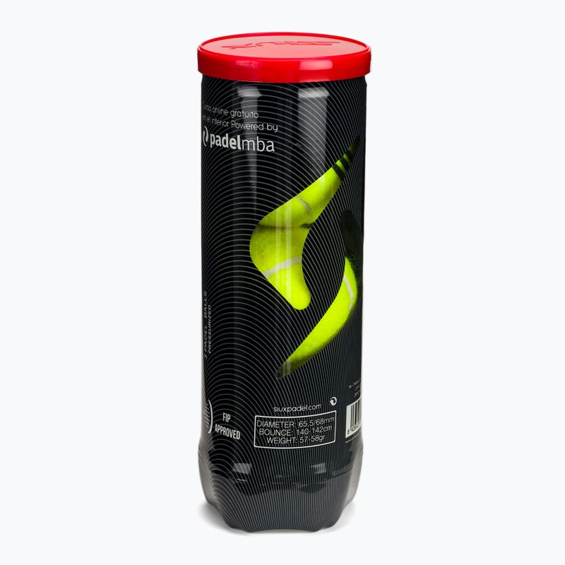 Piłki do padla Siux Neo Box 72 pack red 3