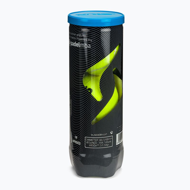 Piłki do padla Siux Neo Speed Box 72 pack Blue 3