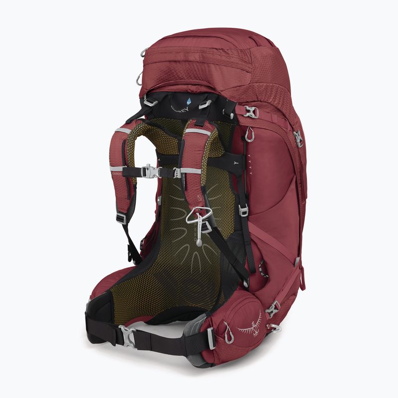 Plecak trekkingowy damski Osprey Aura AG 65 l XS-S berry sorbet red 4