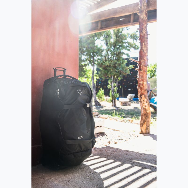Walizka podróżna Osprey Shuttle 130 l black 9