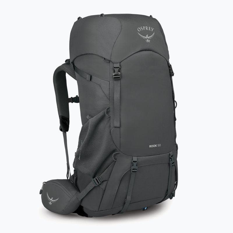 Plecak trekkingowy męski Osprey Rook 50 l dark charcoal/silver lining 2