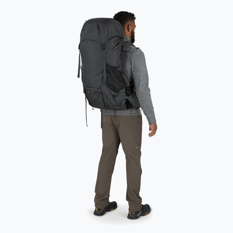 Plecak trekkingowy męski Osprey Rook 50 l dark charcoal/silver lining 5