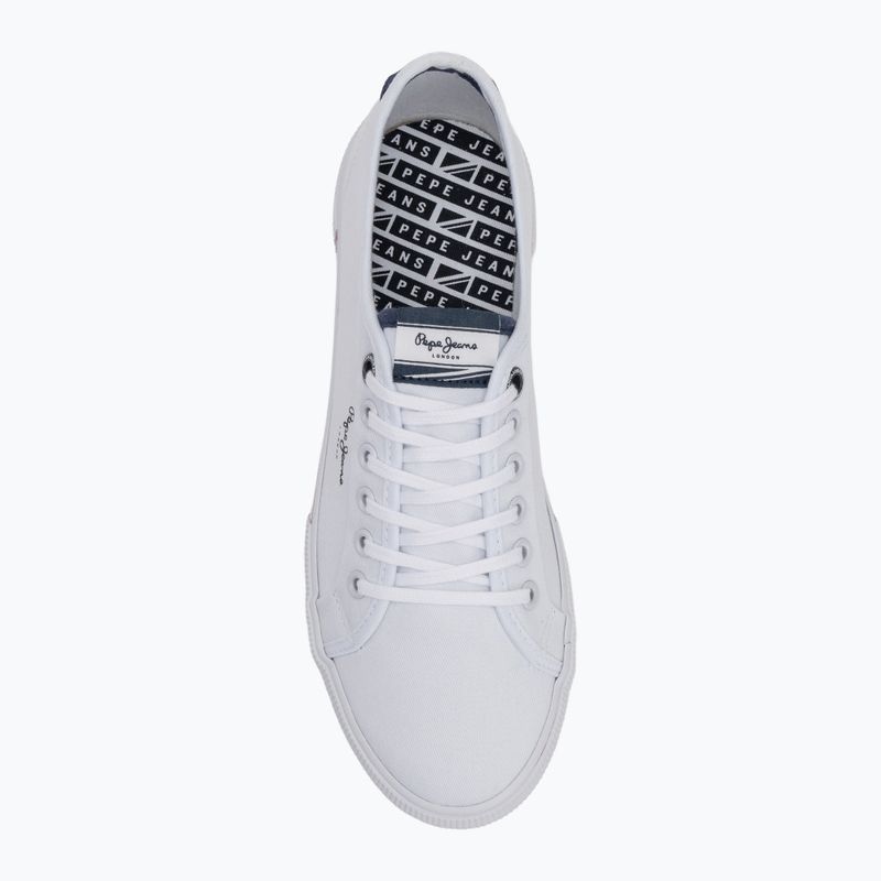 Buty męskie Pepe Jeans Bradyen Basic white 5