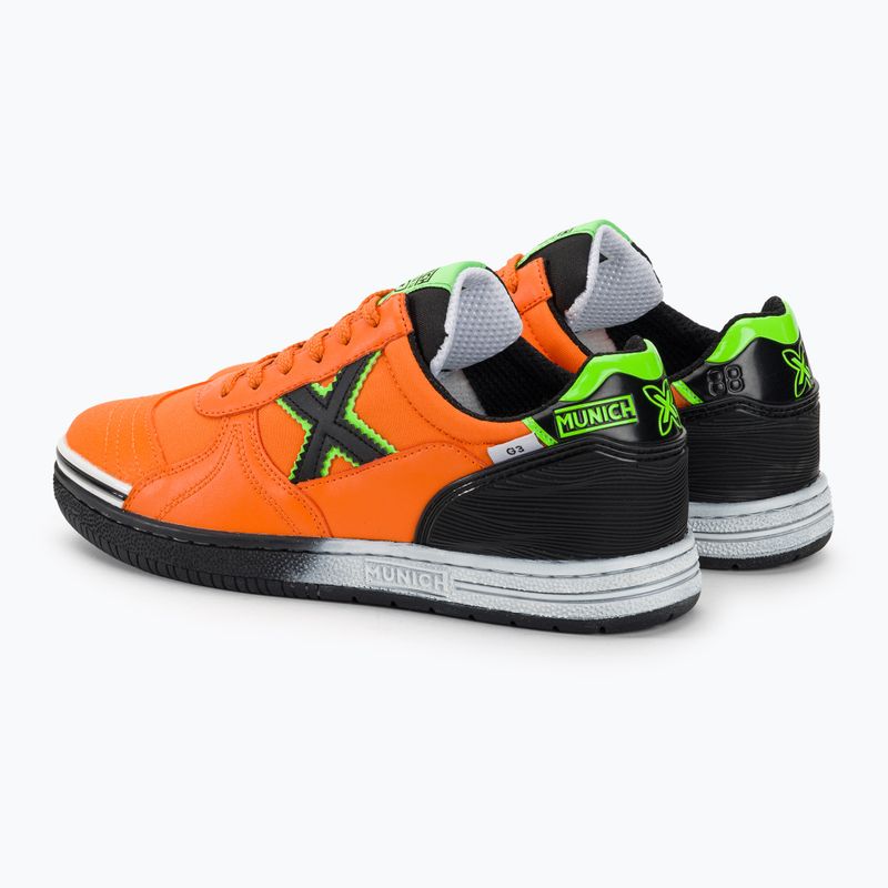 Buty piłkarskie dziecięce MUNICH G-3 Indoor naranja 3