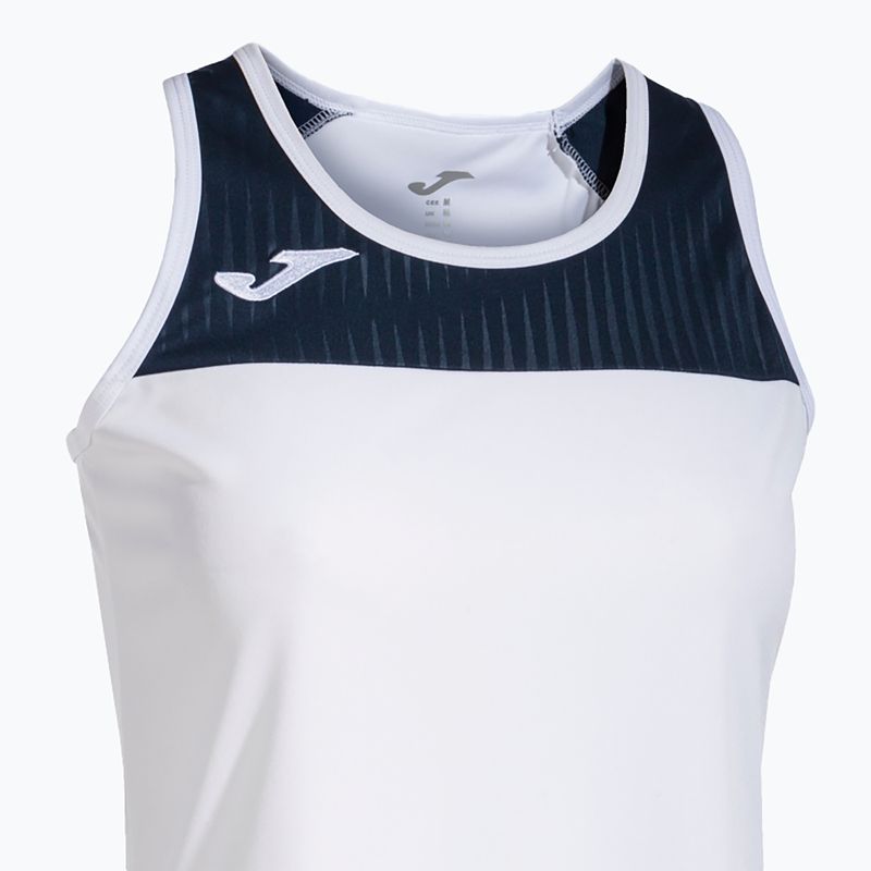 Koszulka tenisowa damska Joma Montreal Koszulka W white/navy blue 3