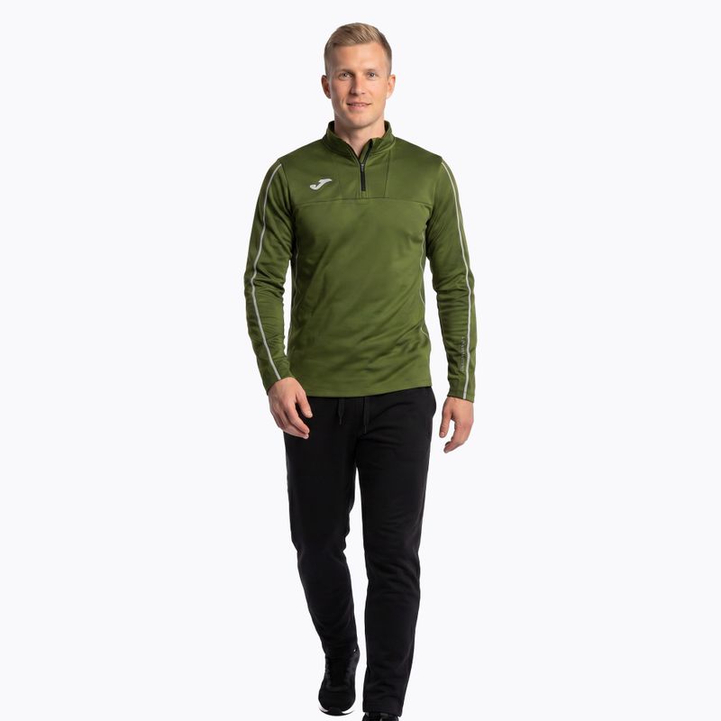 Bluza do biegania męska Joma R-Trail Nature khaki 2