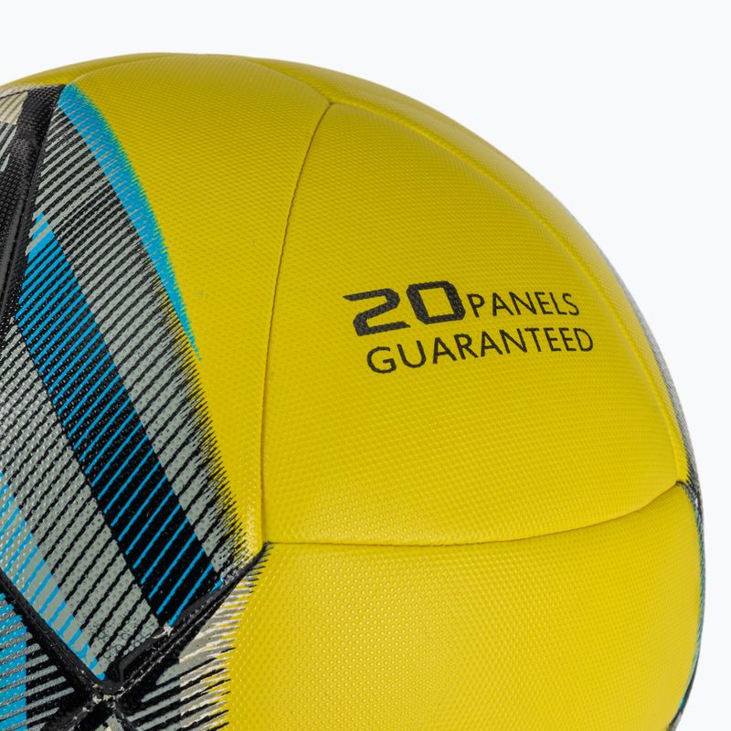Piłka do piłki nożnej Joma Evolution III yellow/black/blue rozmiar 5 3