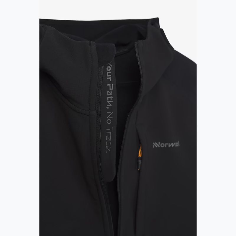 Kurtka do biegania męska NNormal Active Warm svart/black 5