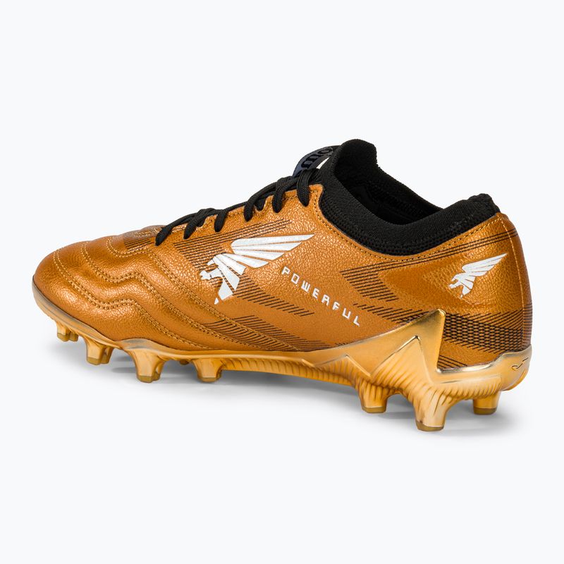 Buty piłkarskie męskie Joma Powerful Cup FG gold/black 3