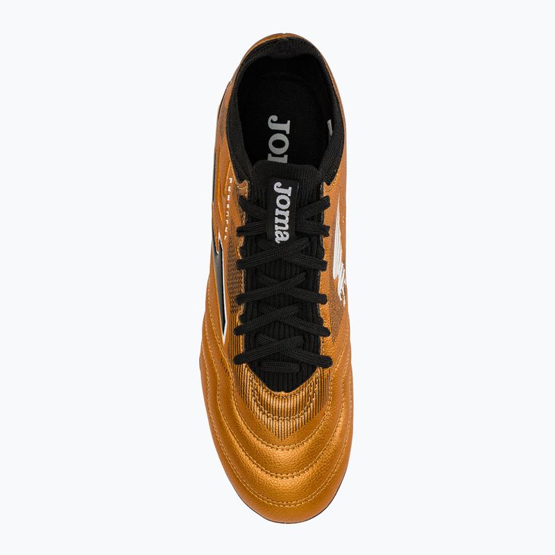 Buty piłkarskie męskie Joma Powerful Cup FG gold/black 5