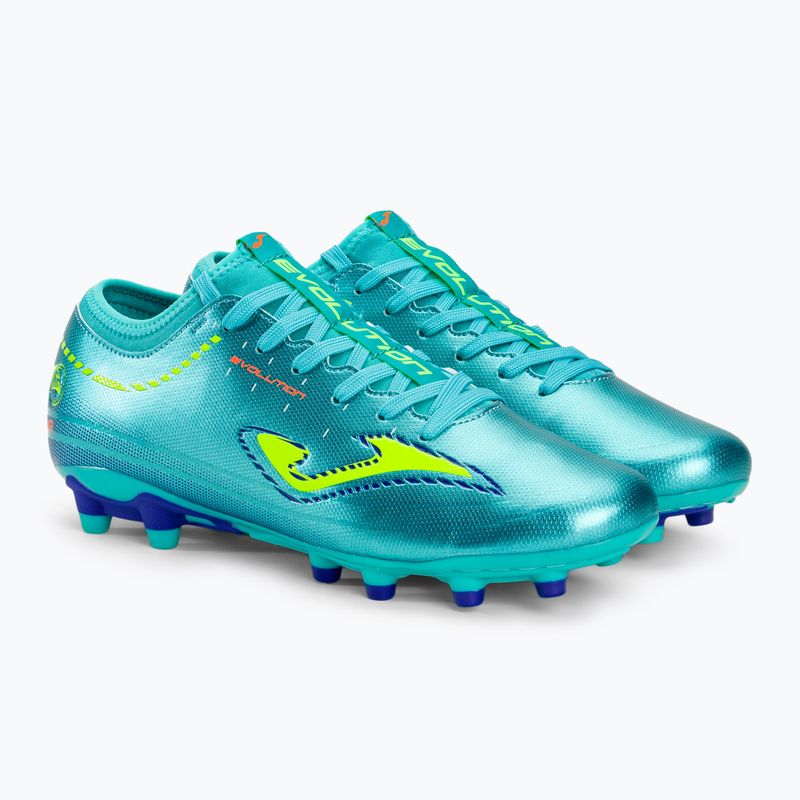 Buty piłkarskie męskie Joma Evolution FG turquoise 4