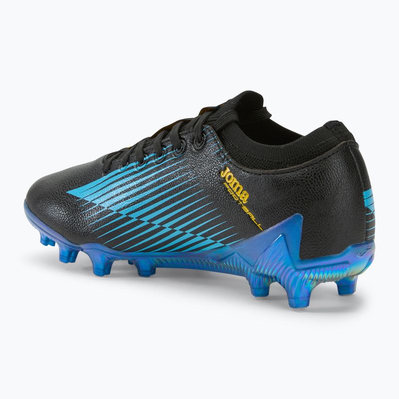 Buty piłkarskie męskie Joma Propulsion Cup FG black/turquoise 3