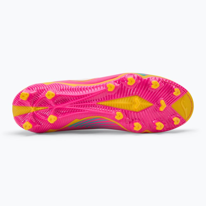 Buty piłkarskie męskie Joma Propulsion FG pink/yellow 4