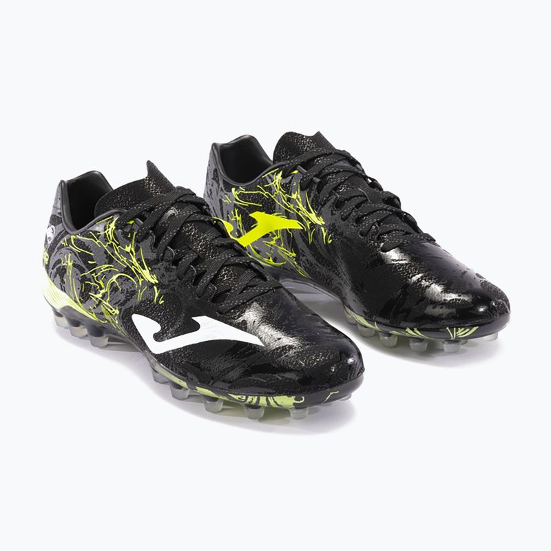 Buty piłkarskie męskie Super Copa AG black/lemon fluor 9