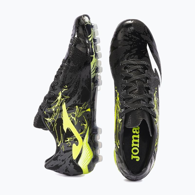 Buty piłkarskie męskie Super Copa AG black/lemon fluor 11