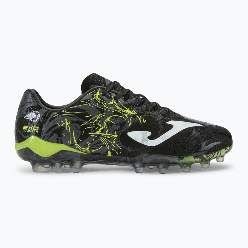 Buty piłkarskie męskie Super Copa AG black/lemon fluor 2