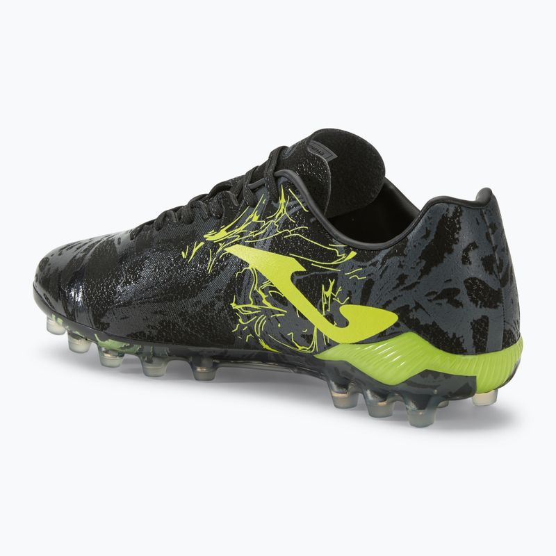 Buty piłkarskie męskie Super Copa AG black/lemon fluor 3