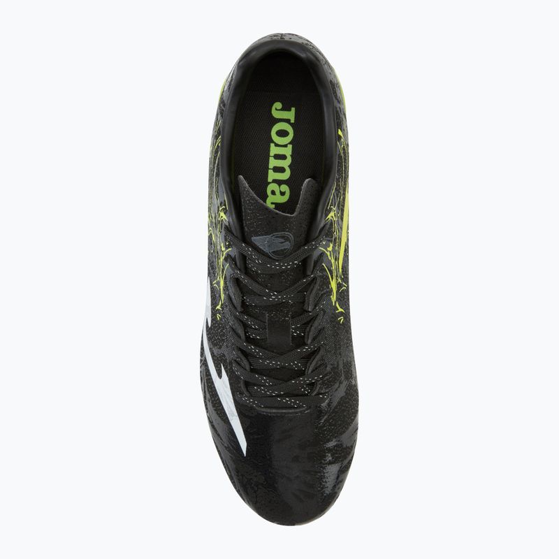 Buty piłkarskie męskie Super Copa AG black/lemon fluor 5