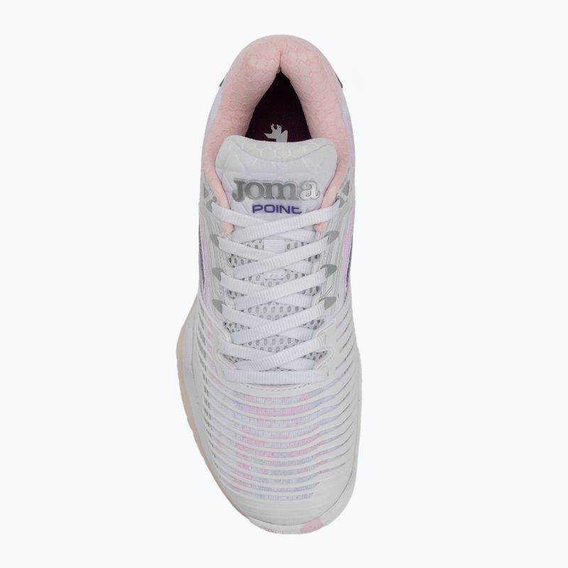 Buty do tenisa damskie Joma Point Lady AC white/pink 5