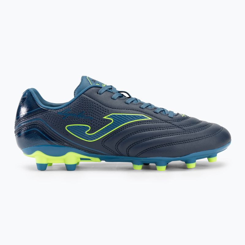 Buty piłkarskie męskie Joma Aguila FG navy/green fluor 2