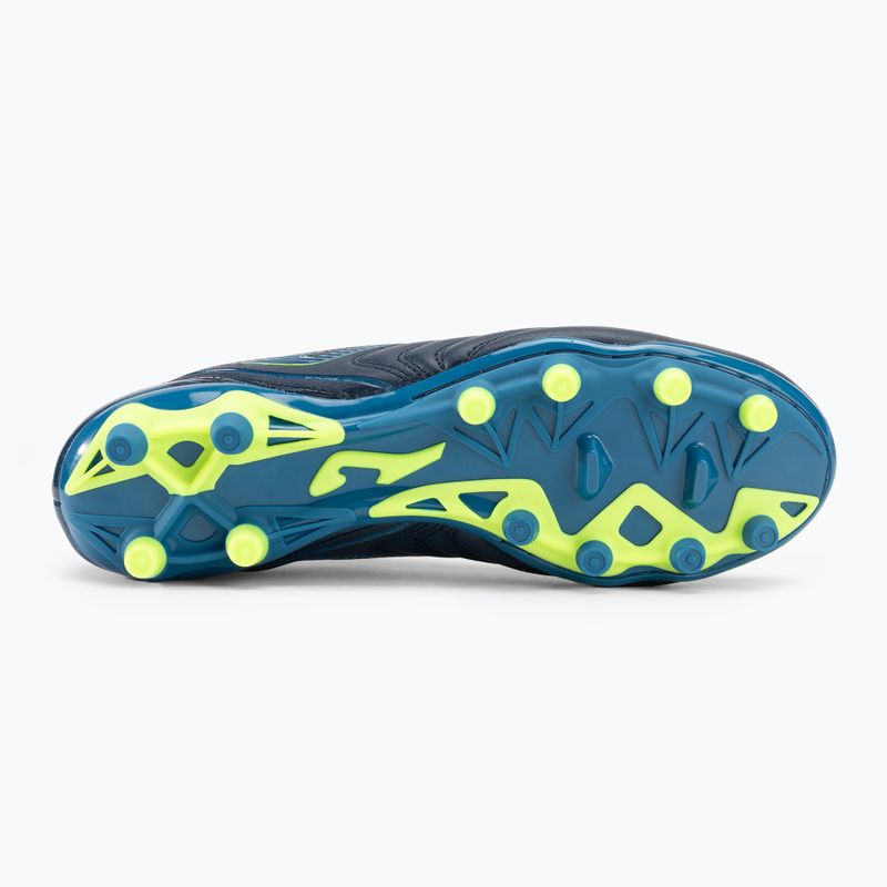 Buty piłkarskie męskie Joma Aguila FG navy/green fluor 4