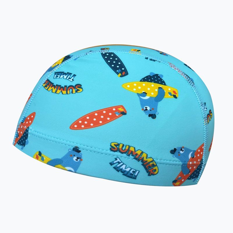 Czepek pływacki dziecięcy RAS Patterned Kid Elastane yogui