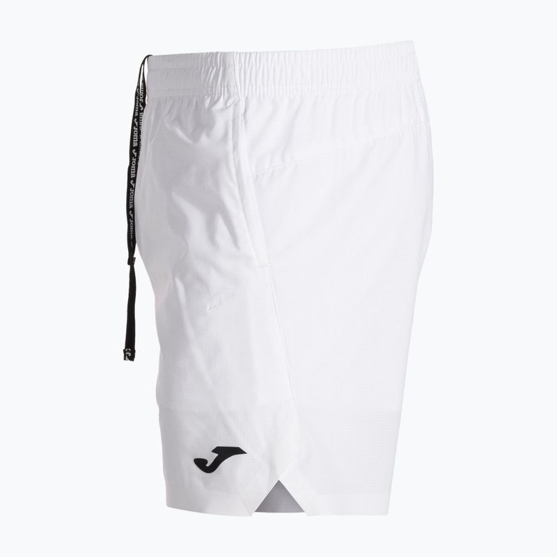 Spodenki tenisowe męskie Joma Challenge Bermuda white 3