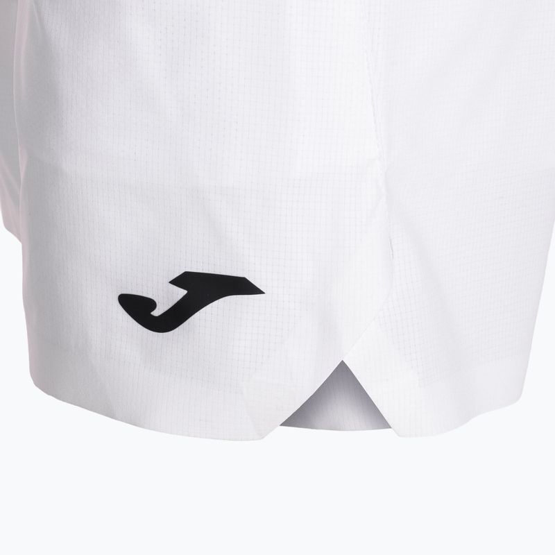 Spodenki tenisowe męskie Joma Challenge Bermuda white 7