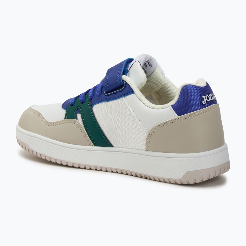 Buty dziecięce Joma Platea Low Jr white/beige 3