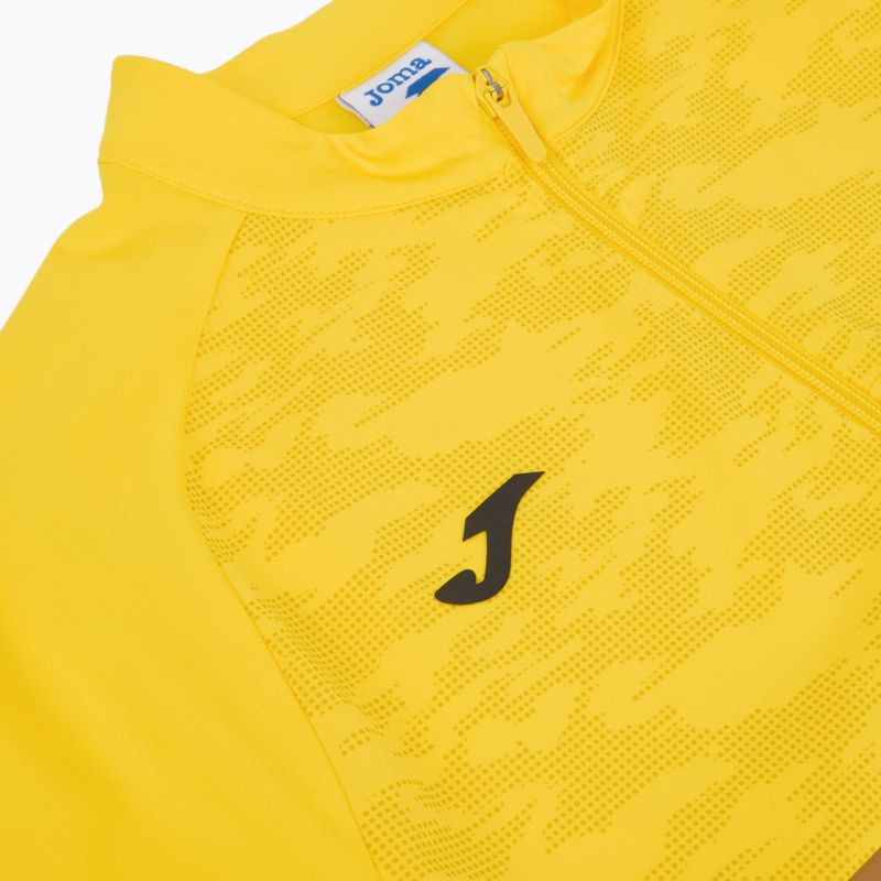 Bluza do biegania damska Joma Record III Full Zip yellow 7