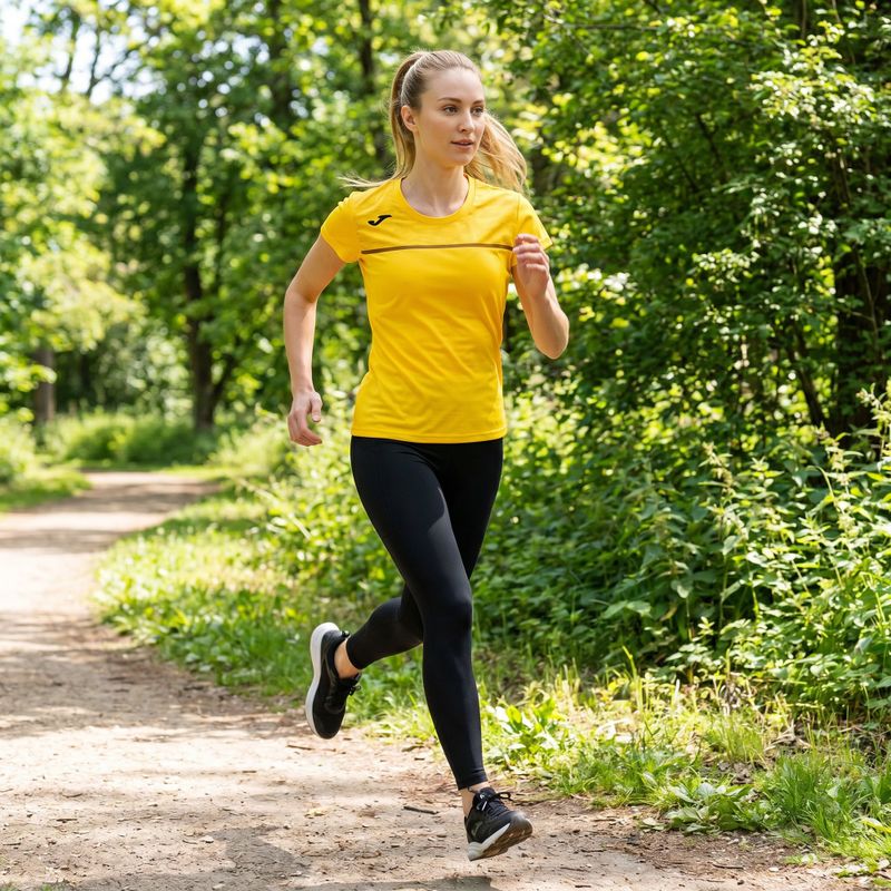 Koszulka do biegania damska Joma Record III yellow 10