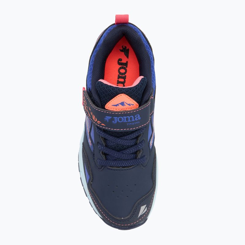 Buty do biegania dziecięce Joma Tundra Jr navy blue/pink 5
