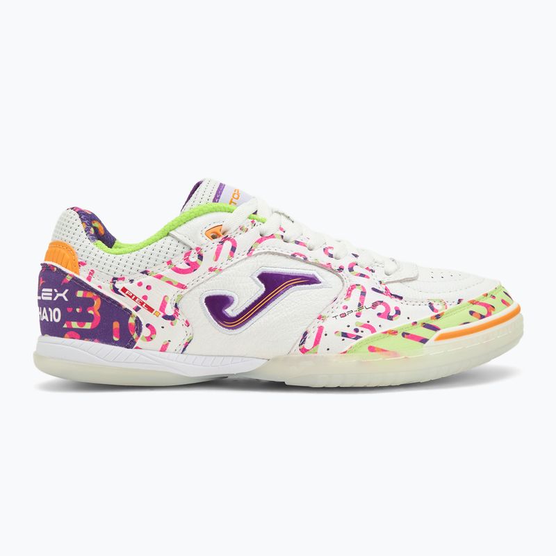 Buty piłkarskie męskie Joma Top Flex IN amandinha/white 2