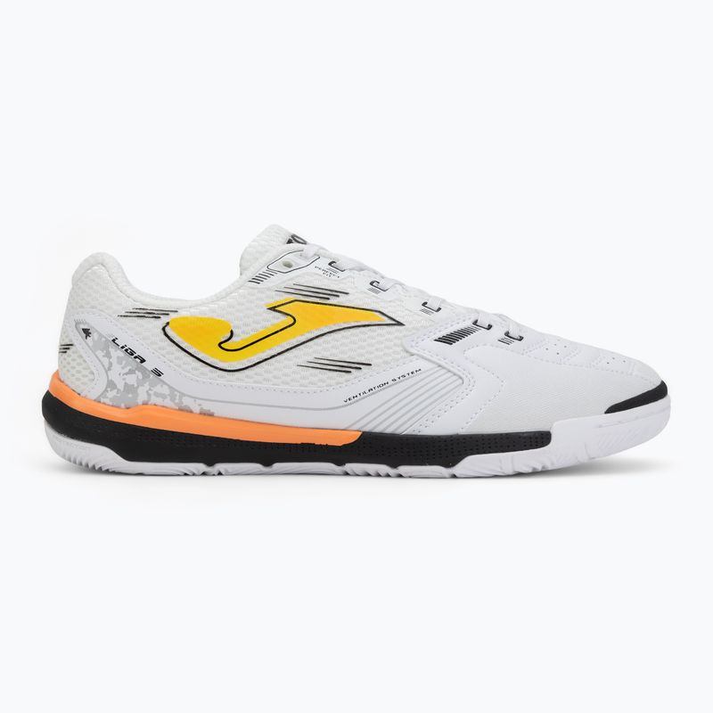 Buty piłkarskie męskie Joma Liga 5 IN white 2
