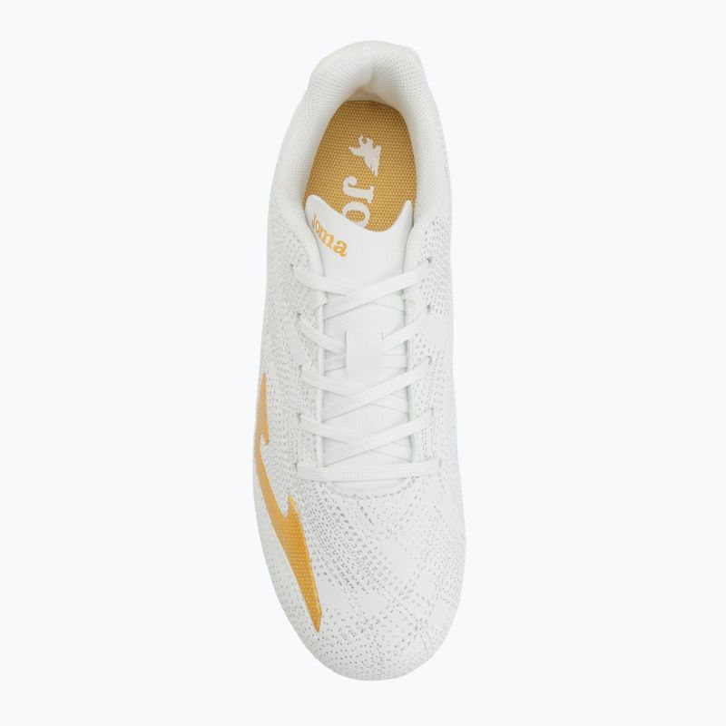 Buty piłkarskie dziecięce Joma Evolution Jr 2602 FG white 5