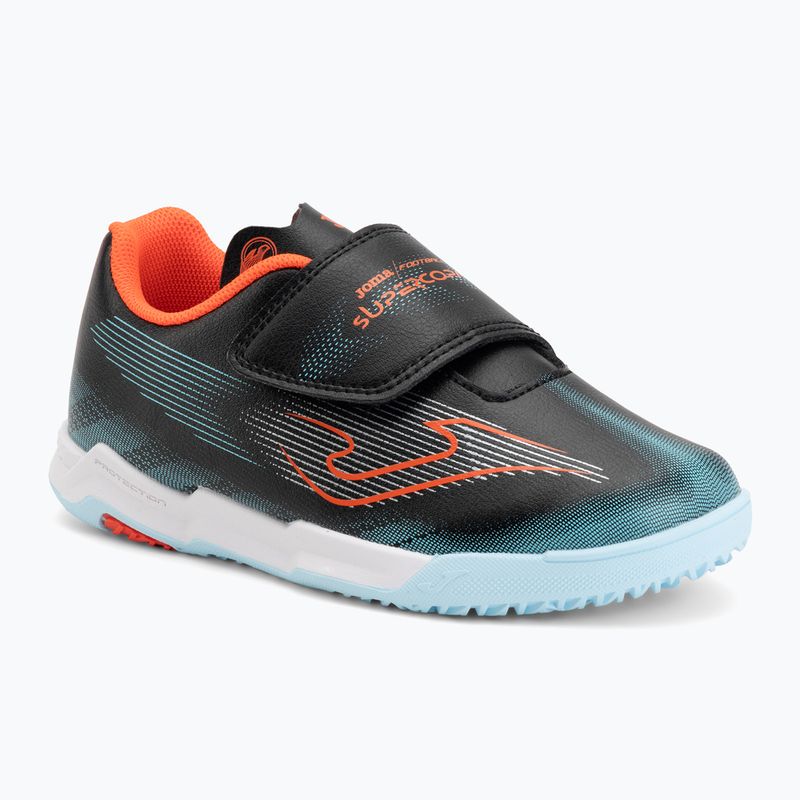 Buty piłkarskie dziecięce Joma Supercopa Jr IN black