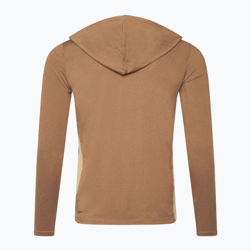 Longsleeve męski Hurley H2O-Dri Atticus II brown 2