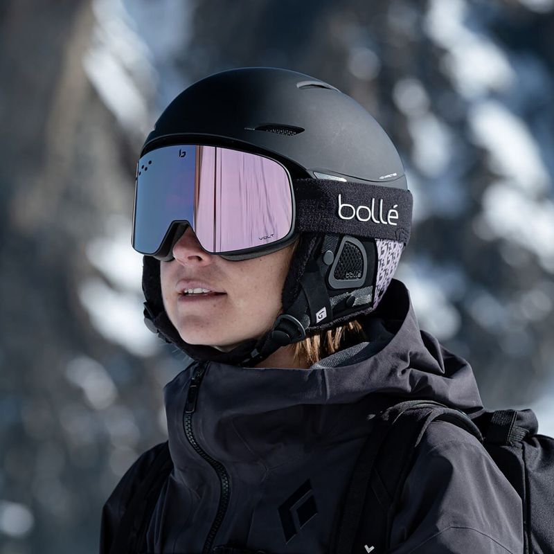 Kask narciarski Bollé Juliet black/lilac matte 9