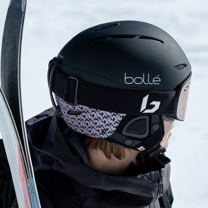 Kask narciarski Bollé Juliet black/lilac matte 10