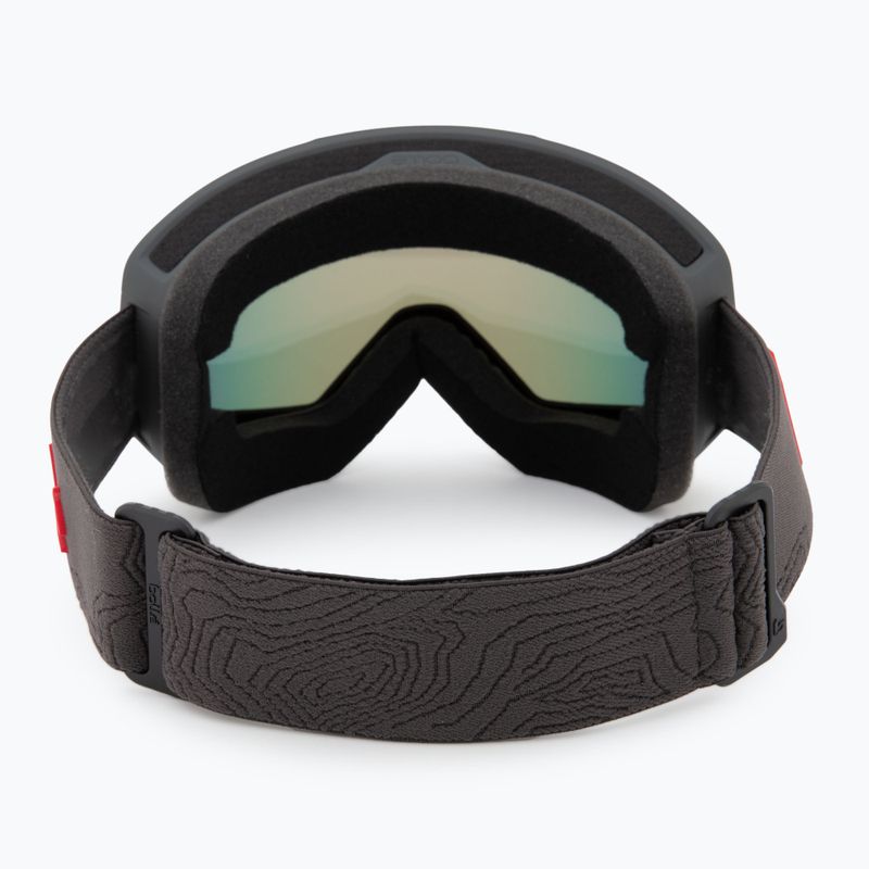 Gogle narciarskie Bollé Cascade titanium grey matte/sunrise 2