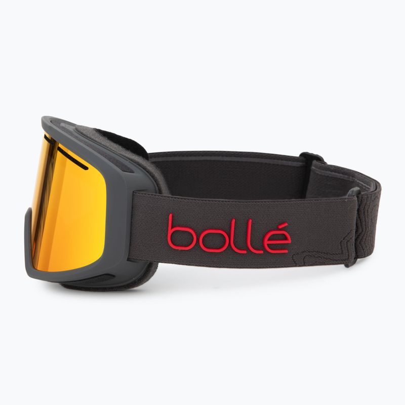 Gogle narciarskie Bollé Cascade titanium grey matte/sunrise 4