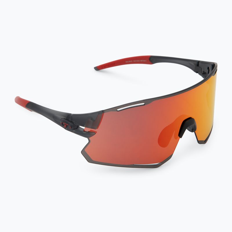 Okulary przeciwsłoneczne Tifosi Rail Race Clarion satin vapor/clarion red/clear 2