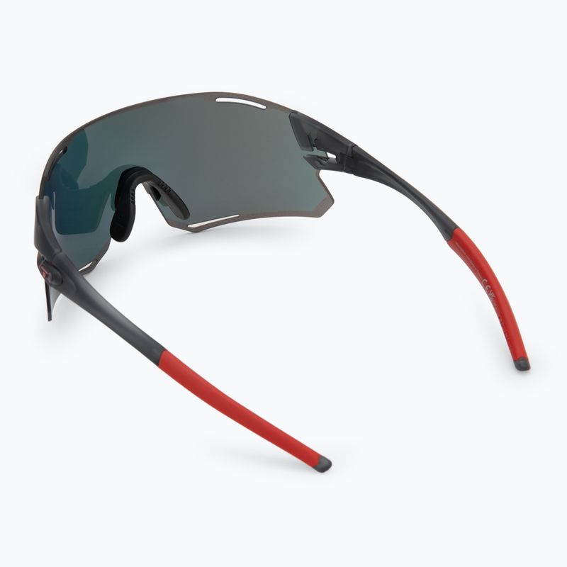 Okulary przeciwsłoneczne Tifosi Rail Race Clarion satin vapor/clarion red/clear 3